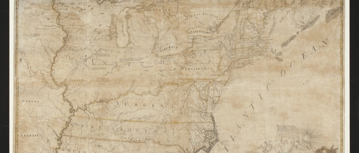 1784 map of United States