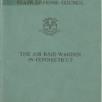Air raid warden in Connecticut, 1942
