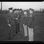 Reserve Officers' Training Corps (R.O.T.C.) inspection, 1943