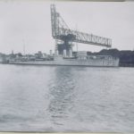 USS Haraden in Bridgeport, 1940