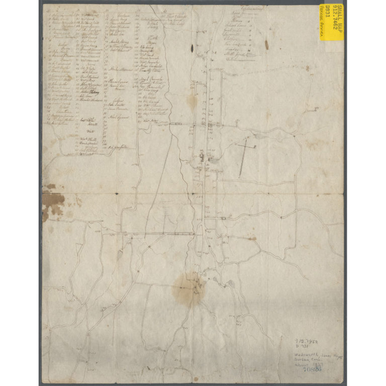 Town and City Maps Connecticut History ILLUSTRATED