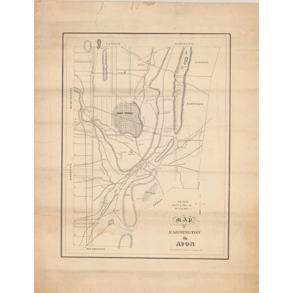 Town and City Maps – Connecticut History ILLUSTRATED