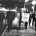 Marchers for better North end housing, West Hartford, 1967