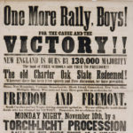 One more rally, boys: broadside supporting election of Fremont, 1856