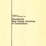 Report of joint investigation into residential real estate practices in Connecticut, 1990