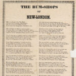 The rum shops of New London, 1840s