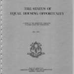 Status of equal housing opportunity, 1978