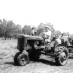 Tractor, Mountain Spring Farm, Avon, 1952