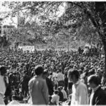 Viet Nam War moratorium, Bushnell Park, Hartford, 1969