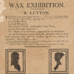 Wax exhibition, Wethersfield, 1808