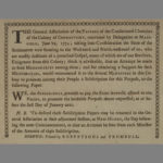 General Association of the pastors of the consolidated churches, Mansfield, 1774