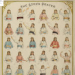 Lord's prayer in sign language, ca. 1890