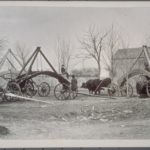 George Washington Packer's rock and stump pullers, 1870