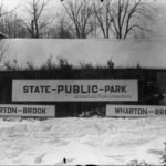 Signs for Wharton Brook State Park, 1918