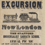 Stafford Sabbath school excursion to New London, 1850