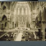 Wedding in St. Joseph's Cathedral, Hartford, 1940s