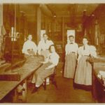 Women workers, Chapin plane factory, Pine Meadow (New Hartford), 1890